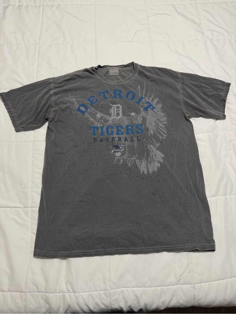 Detroit Tigers Short-Sleeve Graphic Tee - Gray